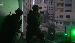 Izraelio pajėgos užėmė &bdquo;Hamas&ldquo; vadovybės pastatus Gazos mieste