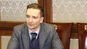 Edvinas Eimontas penktadienį Klaipėdoje apžiūrėjo vietos futbolininkų sporto bazę.