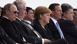 Angela Merkel ir Vladimiras Putinas