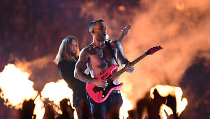 &bdquo;Maroon 5&ldquo; &scaron;ou per didžiąją &bdquo;Super Bowl&ldquo; pertrauką