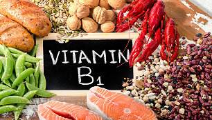 Vitamino B šaltiniai