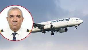 Skrydžio metu mirė „Turkish Airlines“ lėktuvo pilotas Ilcehinas Pehlivanas