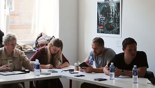 Seminaro &scaron;alies kino edukatoriams dalyviai