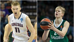 Domantas Sabonis ir Martynas Arlauskas