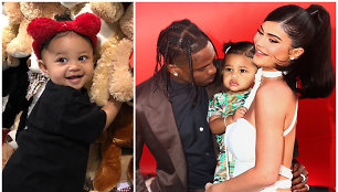 Travisas Scottas, Kylie Jenner ir Stormi Webster