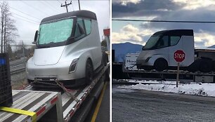 &bdquo;Tesla Semi&ldquo; bandymai
