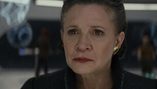 Carrie Fisher filme &bdquo;Žvaigždžių karai: paskutiniai džedajai&ldquo;
