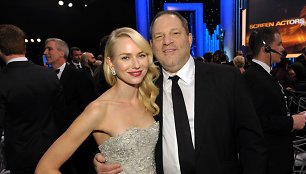 Harvey Weinsteinas ir Naomi Watts