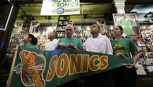 Netrūksta žmonių, norinčių, kad Sietle vėl žaistų NBA klubas, kaip buvo anksčiau, kai rungtyniavo &bdquo;Seattle SuperSonics&ldquo;.