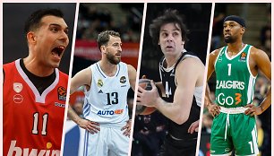 Kostas Sloukas, Sergio Rodriguezas, Milošas Teodošičius, Isaiah Tayloras yra tarp įžaidėjų, kurių sutartys baigiasi šią vasarą.