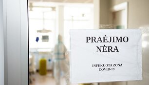 COVID-19 korpusas Panevėžio ligoninėje i&scaron; vidaus