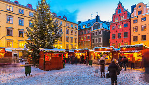 Kalėdiškas Stokholmas