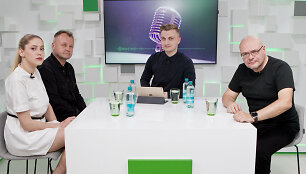 &bdquo;Eurovizijos&ldquo; apžvalga su Monique, Samu ir Arnoldu Luko&scaron;iumi