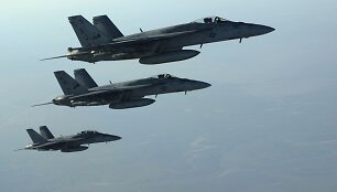 &bdquo;F-18E Super Hornet&ldquo; naikintuvai 