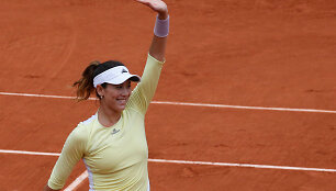Garbine Muguruza prie&scaron; Svetlaną Kuznecovą