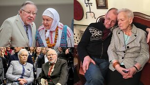 Gražina Ručytė-Landsbergienė,  Vytautas Landsbergis, Vytautas V. Landsbergis