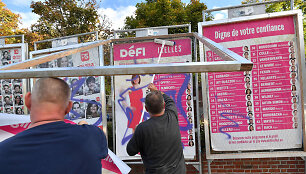 Rinkimų plakatai Belgijoje