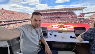 Marius Bagdonas Toronto stadione