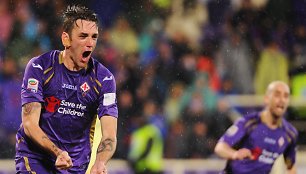 „Fiorentina“ žaidėjas Gonzalo Rodriguezas 