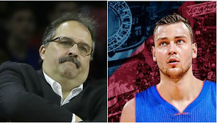 Stanas Van Gundy ir Donatas Motiejūnas