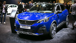 „Peugeot 3008“ Paryžiaus automobilių parodoje