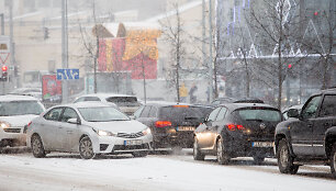 Sunkios eismo sąlygos &scaron;alia &bdquo;Panoramos&ldquo;