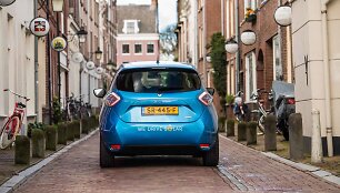 Renault Zoe įkrovimo sistema
