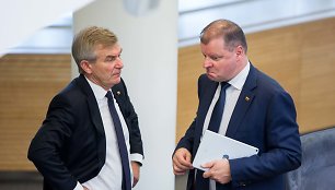 Viktoras Pranckietis ir Saulius Skvernelis