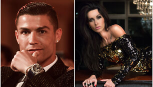 Cristiano Ronaldo ir Jasmine Lennard