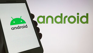 „Android“ operacinės sistemos logotipas