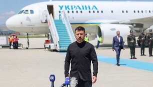 Volodymyras Zelenskis / AFP