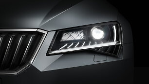 Naujasis &bdquo;&Scaron;koda Superb&ldquo; modelis: pristatymas Florencijoje 2015 m. gegužės 19 d. 