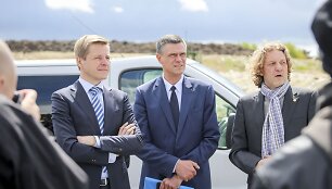 Remigijus &Scaron;ima&scaron;ius Kazoki&scaron;kių sąvartyne Linas Kvedaravičius