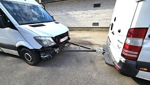 Sulaikyti automobiliai &bdquo;Mercedes-Benz Sprinter&ldquo;