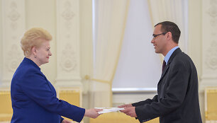 Prezidentė priima Kubos Respublikos ambasadoriaus Eduardo Lazo P&eacute;rezo skiriamuosius ra&scaron;tus