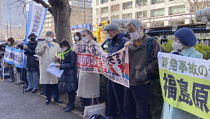 Protestai dėl teismo sprendimo Tokijuje
