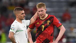 Marco Verratti ir Kevinas De Bruyne