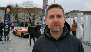 LASF prezidentas Egidijus Janavičius komandos „Šiauliai-RD Signs“ pristatyme 