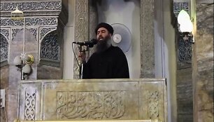 Buvęs "Islamo valstybės" lyderis Abu Bakr al Baghdadi 