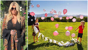Jessica Simpson prane&scaron;ė besilaukianti trečio vaiko &ndash; mergaitės