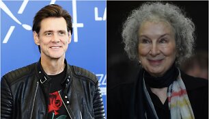 Jimas Carrey ir Margaret Atwood