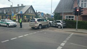 Avarija Tauragėje