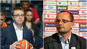 Paulius Motiejūnas ir Patrickas Baumannas