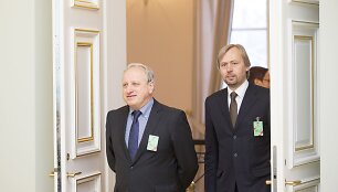 Žygintas Pečiulis ir Darius Chmieliauskas