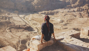 Simas Radkevičius Jordanijoje, Wadi Rum dykumoje