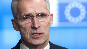 NATO generalinis sekretorius Jensas Stoltenbergas
