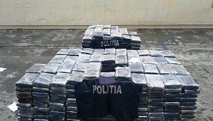 Rumunijos policija sulaikė didelę kokaino siuntą