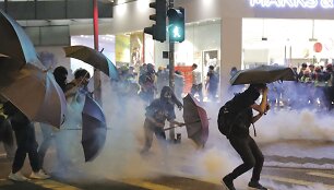 Protestai Honkonge