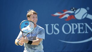 Ričardo Berankio treniruotė &bdquo;Flushing Meadows&ldquo; parke