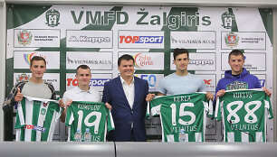 Egidijus Vaitkūnas, Pavelas Komolovas, Mindaugas Nikoličius, Semiras Kerla ir Mantas Kuklys
